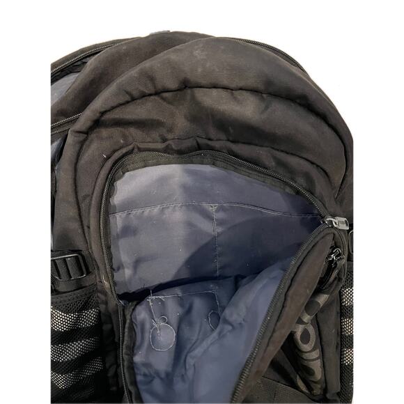 Adidas Prime 7 Black White Padded Computer Backpack - Picture 3 of 5